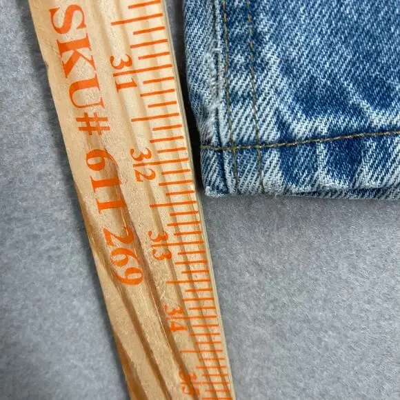 Carhartt Jeans Men 33x32 Blue Traditional Fit B18-DST Heavyweight Denim Workwear - Picture 6 of 16